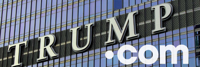 Más de 3.500 dominios "Trump" registrados en una semana