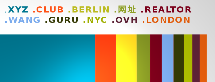 Las nuevas extensiones con más dominios a final de 2014